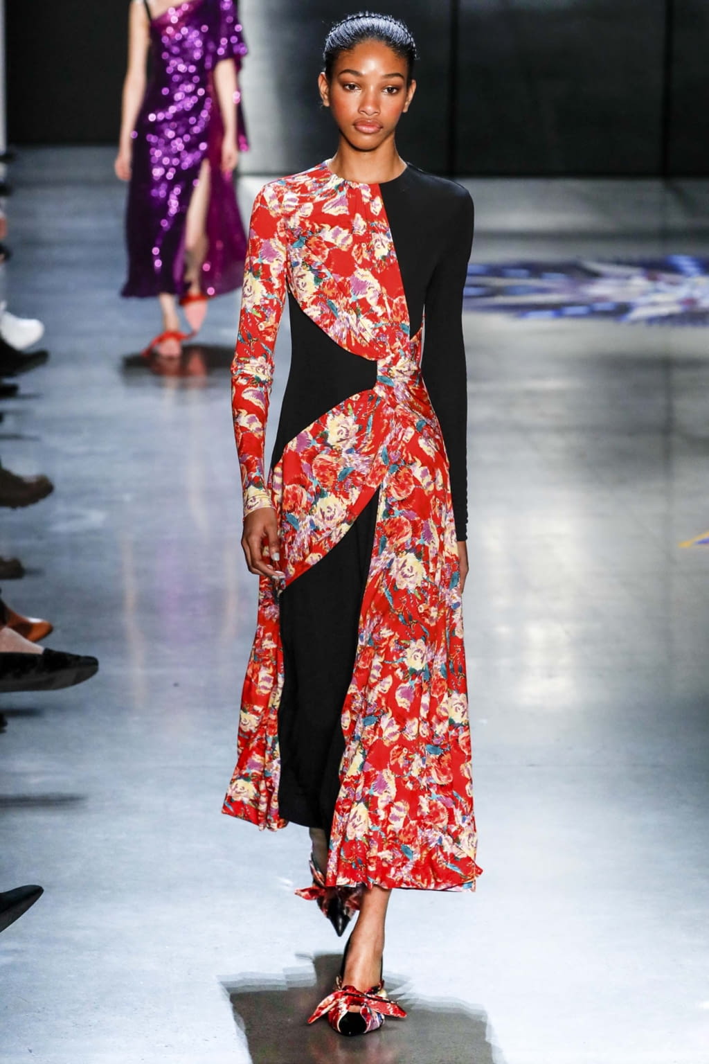 Fashion Week New York Fall/Winter 2018 look 37 from the Prabal Gurung collection womenswear