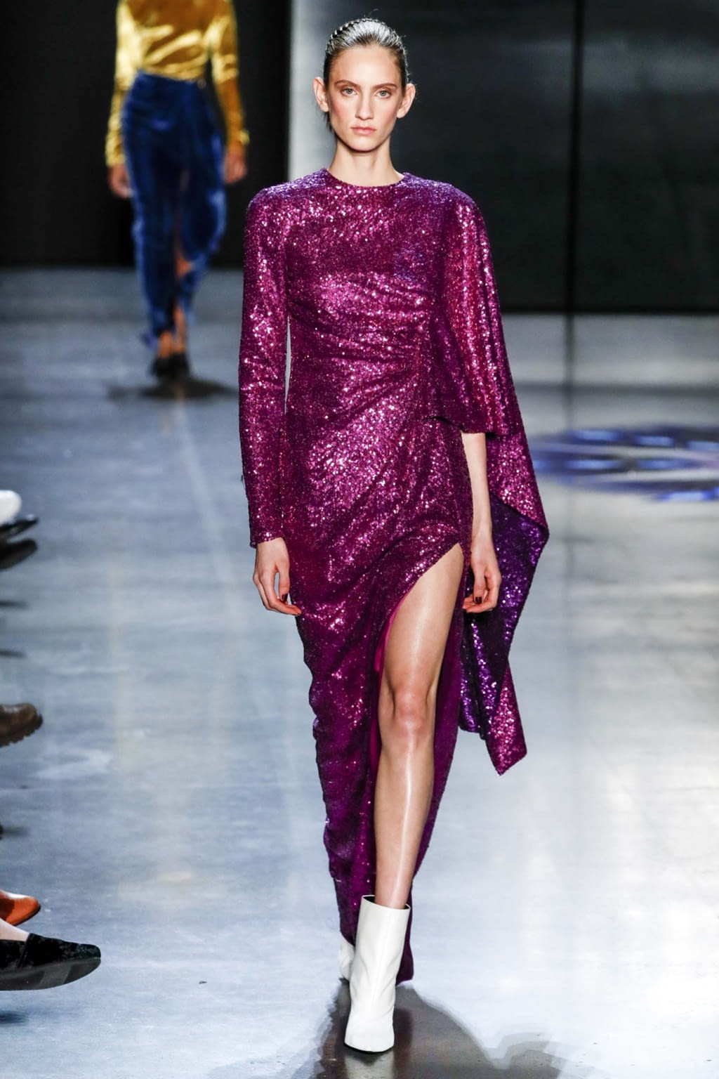 Fashion Week New York Fall/Winter 2018 look 39 from the Prabal Gurung collection womenswear