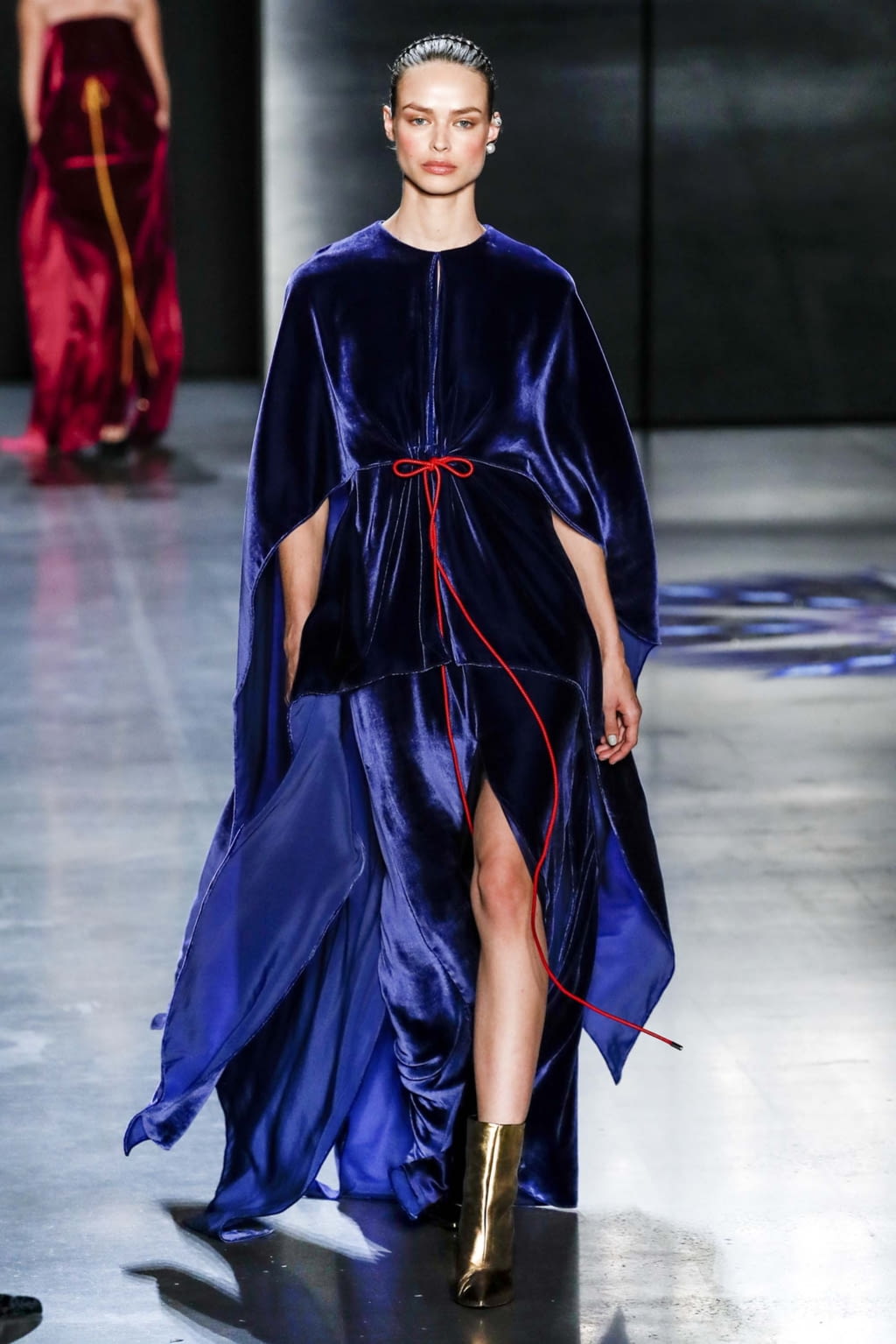Fashion Week New York Fall/Winter 2018 look 43 from the Prabal Gurung collection womenswear