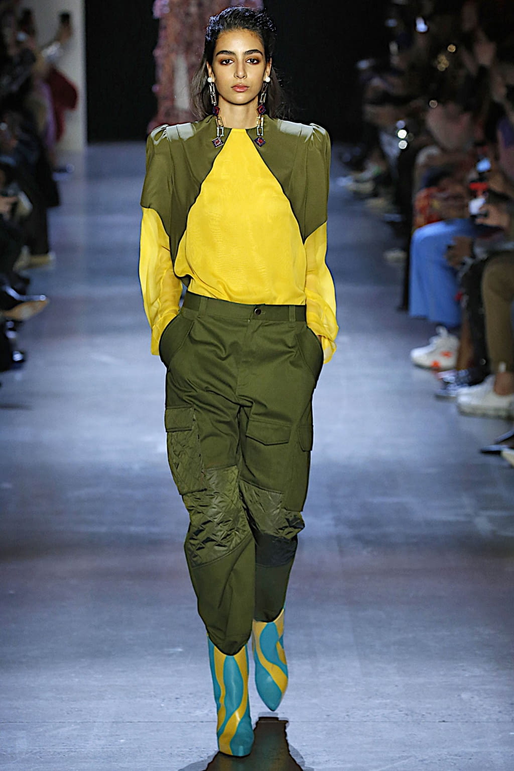 Fashion Week New York Fall/Winter 2019 look 11 from the Prabal Gurung collection womenswear