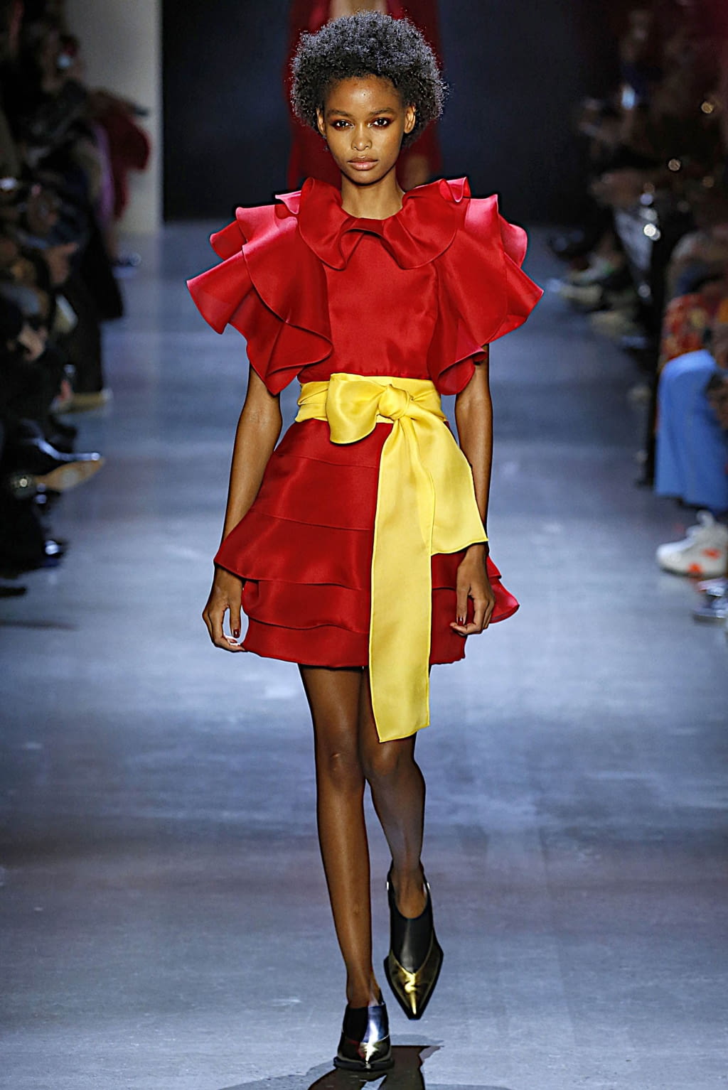 Fashion Week New York Fall/Winter 2019 look 17 from the Prabal Gurung collection womenswear