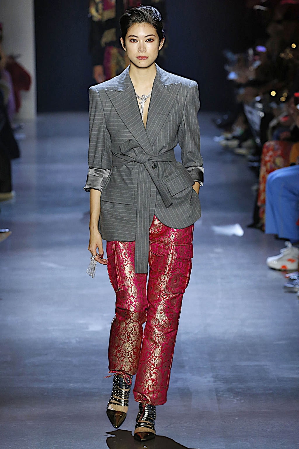 Fashion Week New York Fall/Winter 2019 look 27 from the Prabal Gurung collection womenswear