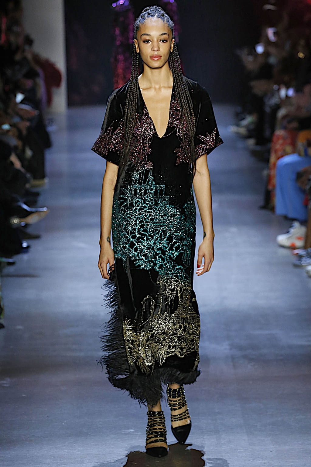 Fashion Week New York Fall/Winter 2019 look 47 from the Prabal Gurung collection womenswear