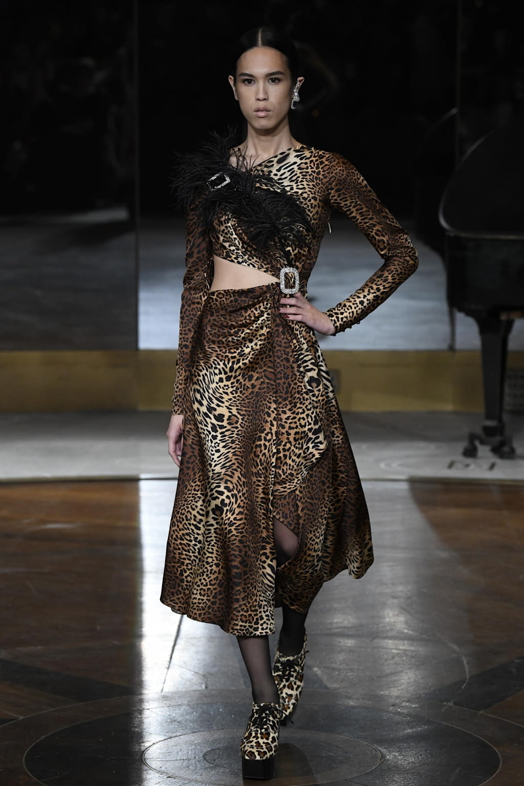 Fashion Week New York Fall/Winter 2020 look 20 from the Prabal Gurung collection womenswear