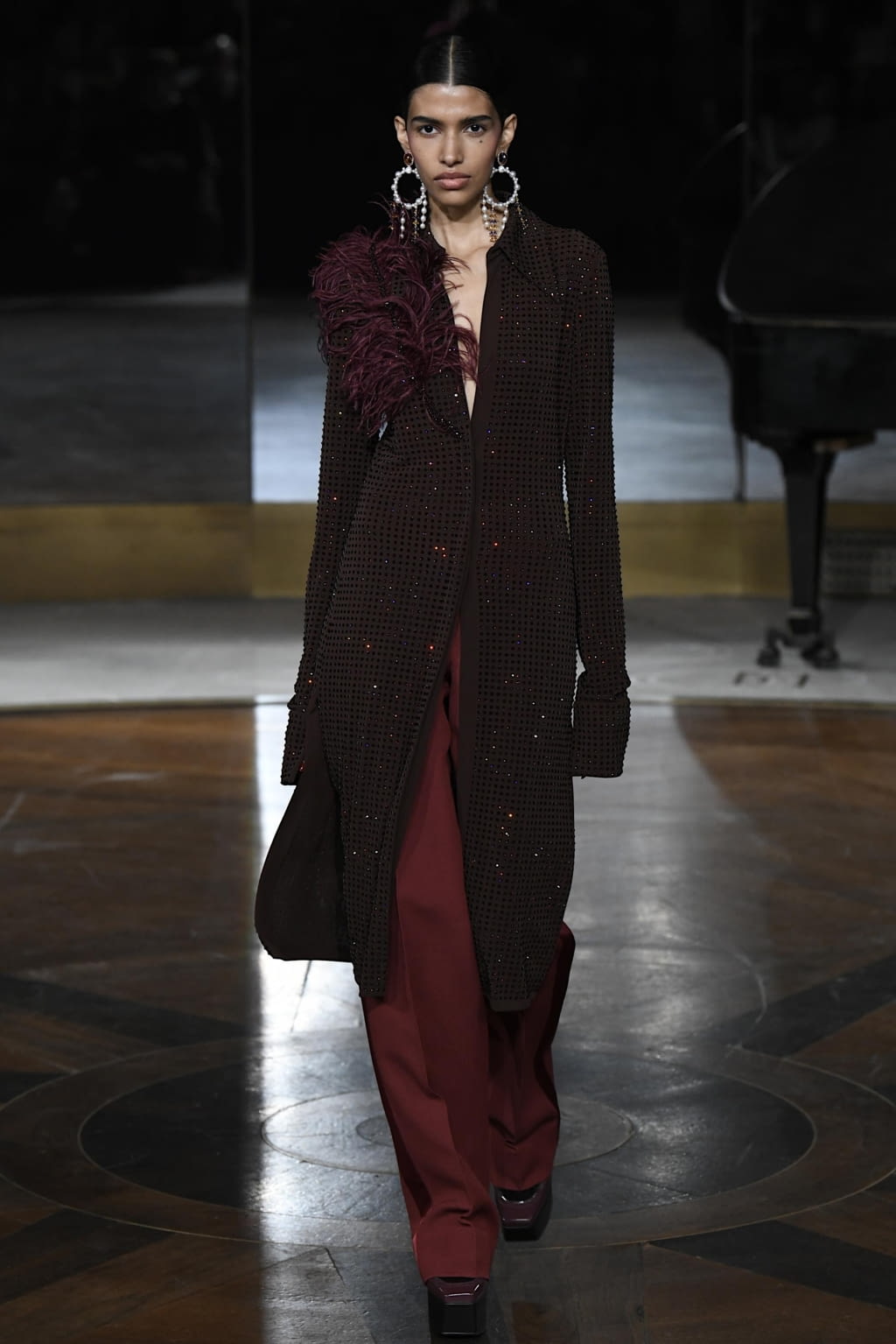 Fashion Week New York Fall/Winter 2020 look 32 from the Prabal Gurung collection womenswear