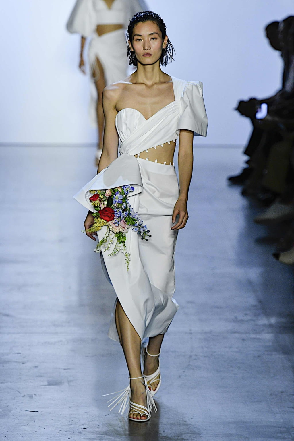 Fashion Week New York Spring/Summer 2020 look 1 from the Prabal Gurung collection womenswear