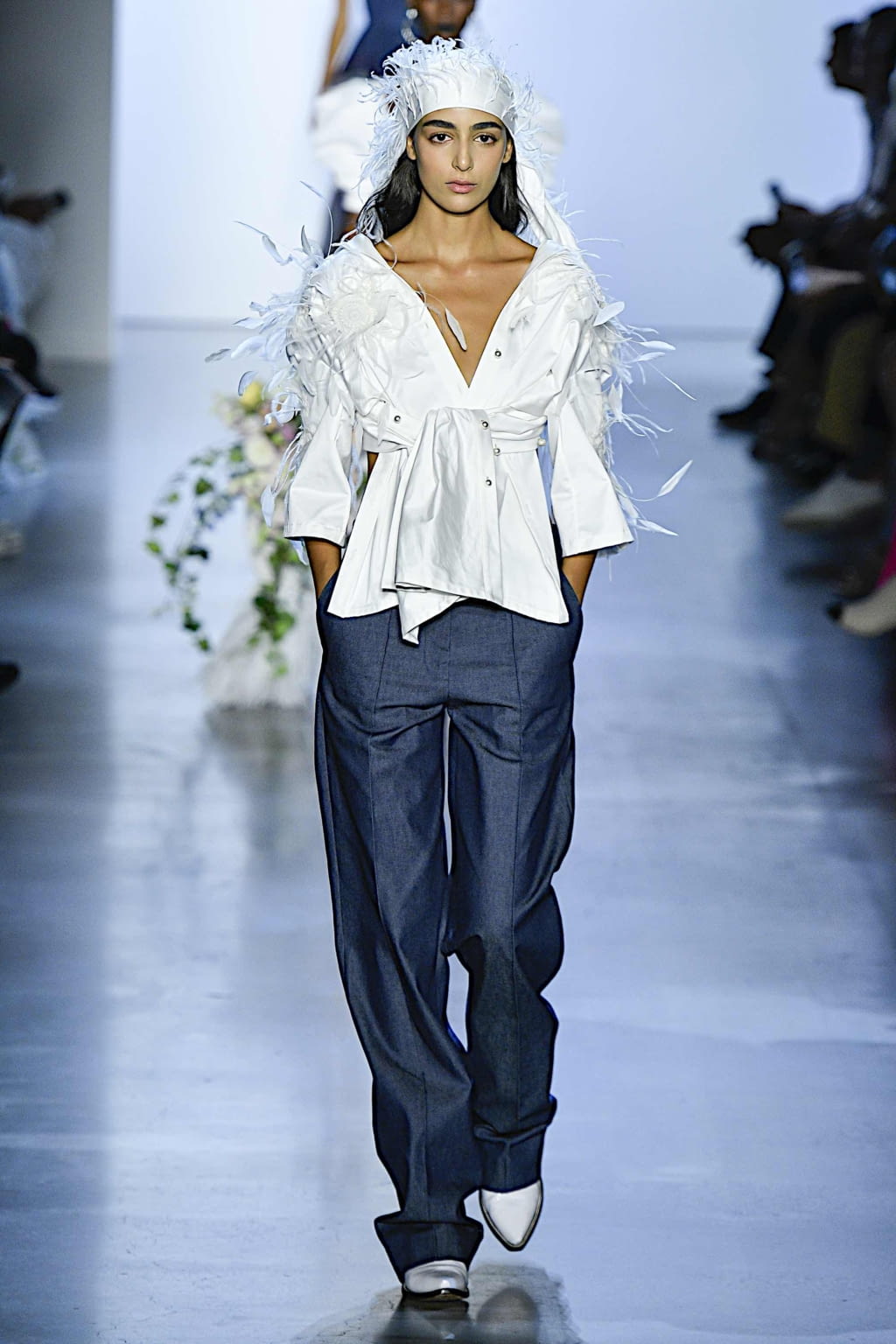 Fashion Week New York Spring/Summer 2020 look 3 de la collection Prabal Gurung womenswear