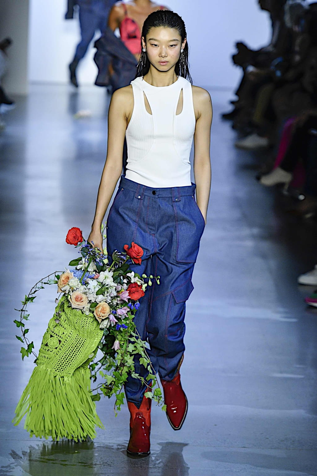 Fashion Week New York Spring/Summer 2020 look 6 from the Prabal Gurung collection womenswear