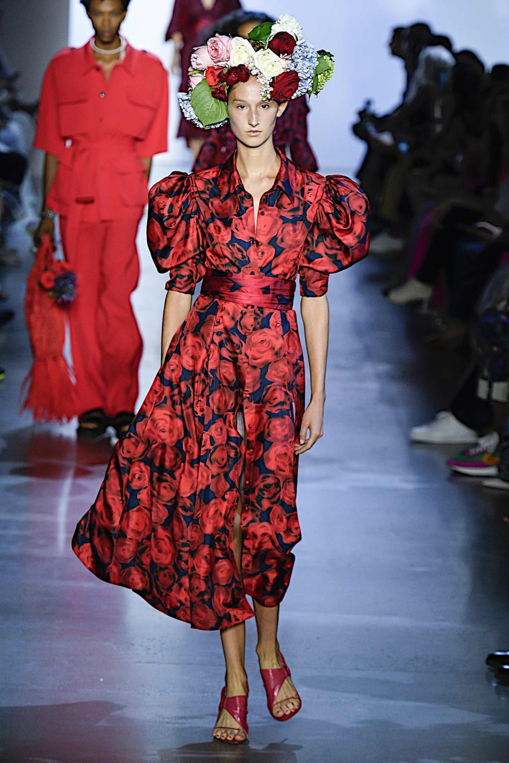 Fashion Week New York Spring/Summer 2020 look 13 from the Prabal Gurung collection womenswear