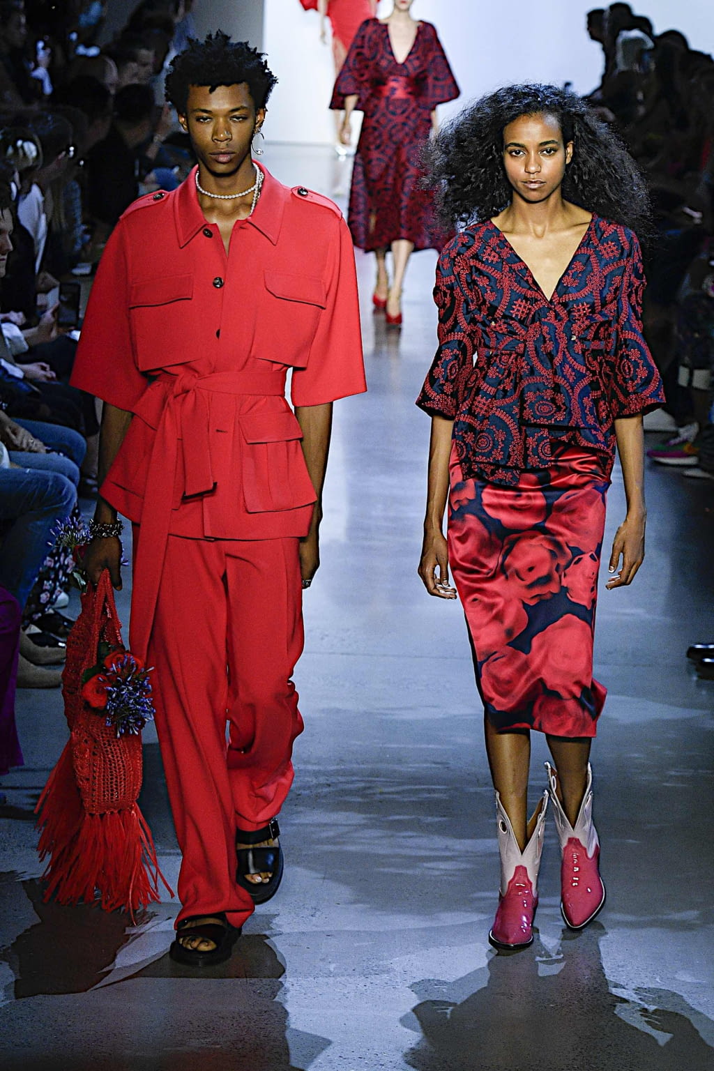 Fashion Week New York Spring/Summer 2020 look 14 de la collection Prabal Gurung womenswear