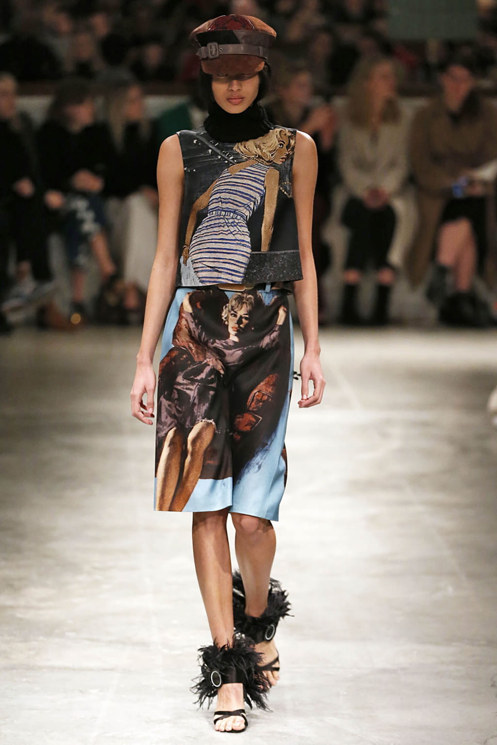 Fashion Week Milan Fall/Winter 2017 look 31 from the Prada collection womenswear