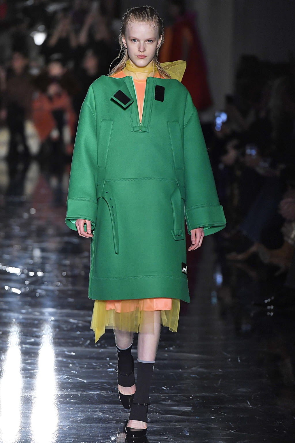 Fashion Week Milan Fall/Winter 2018 look 7 from the Prada collection 女装