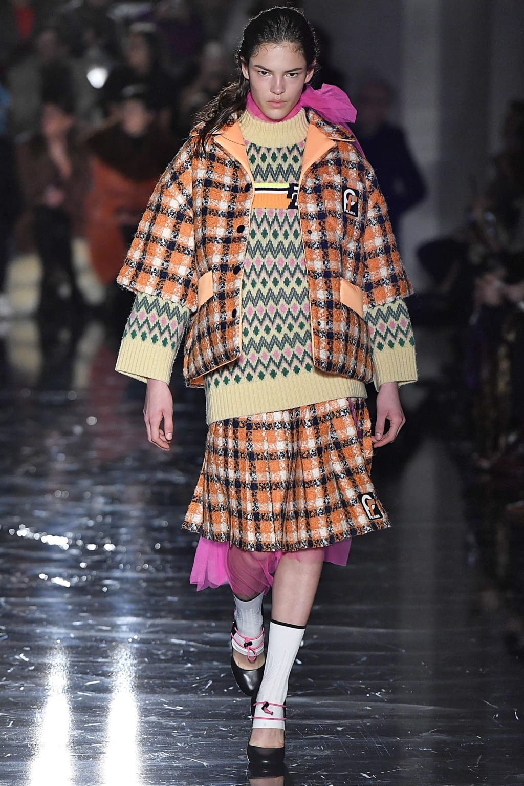 Fashion Week Milan Fall/Winter 2018 look 26 from the Prada collection 女装