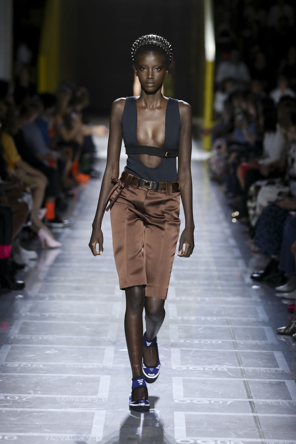 Fashion Week Milan Spring/Summer 2019 look 5 from the Prada collection womenswear