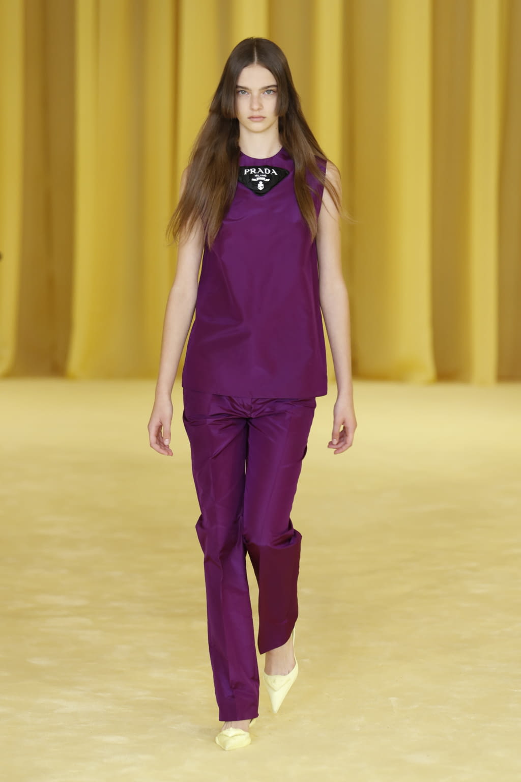 Fashion Week Milan Spring/Summer 2021 look 5 from the Prada collection womenswear