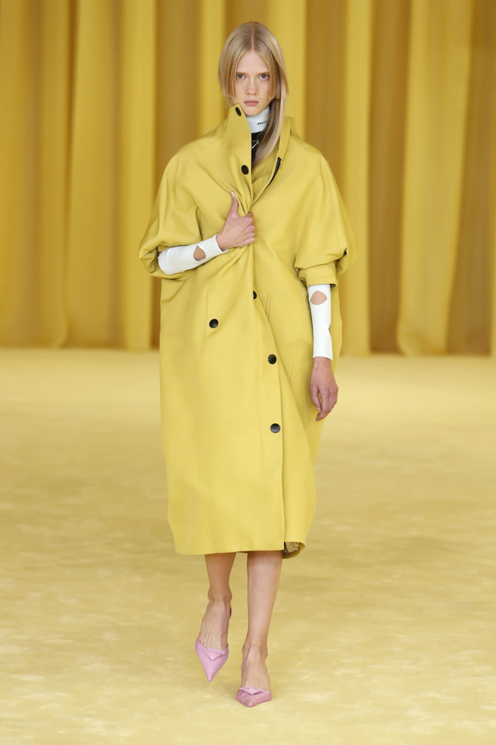 Fashion Week Milan Spring/Summer 2021 look 11 from the Prada collection womenswear