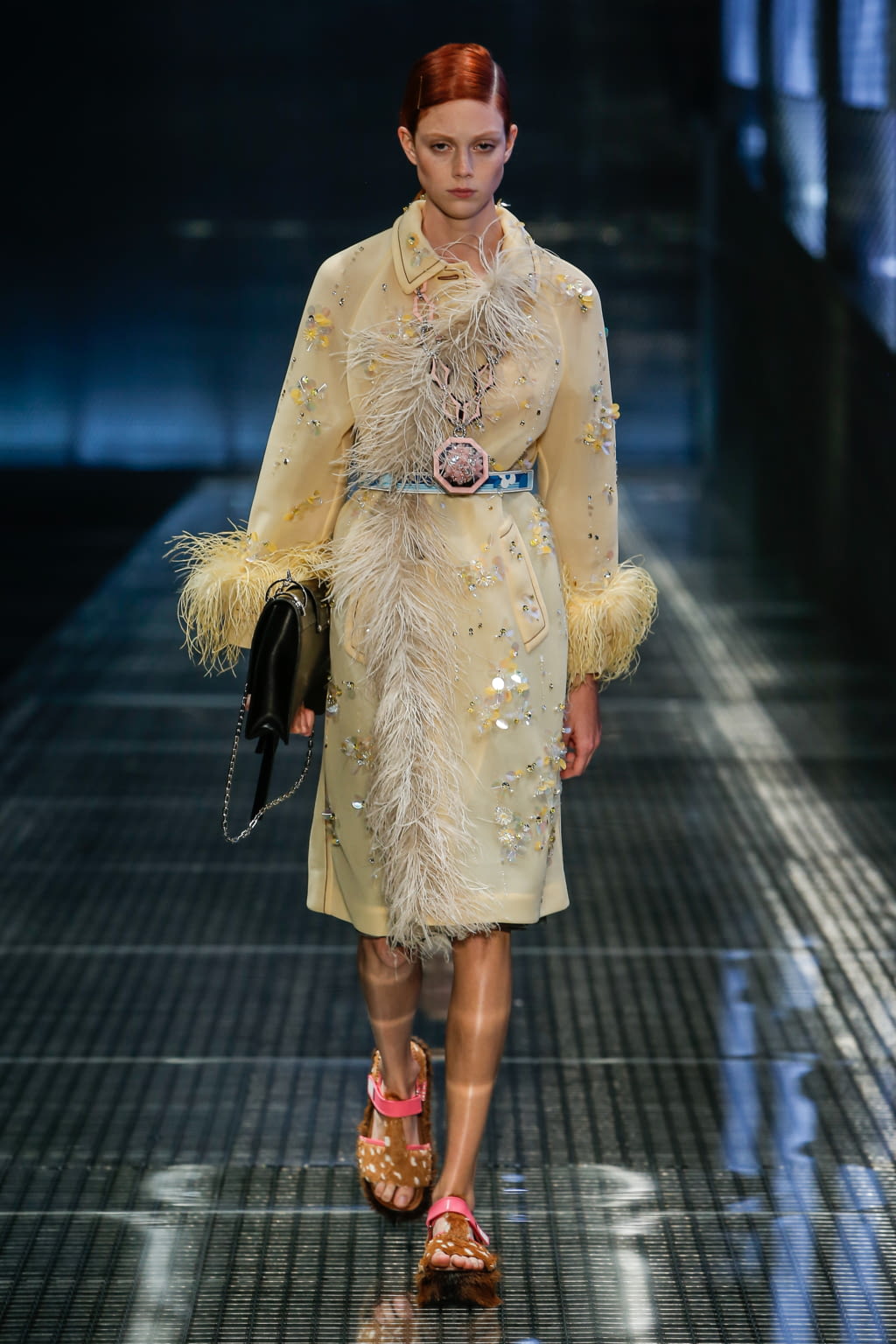 Fashion Week Milan Spring/Summer 2017 look 48 from the Prada collection womenswear