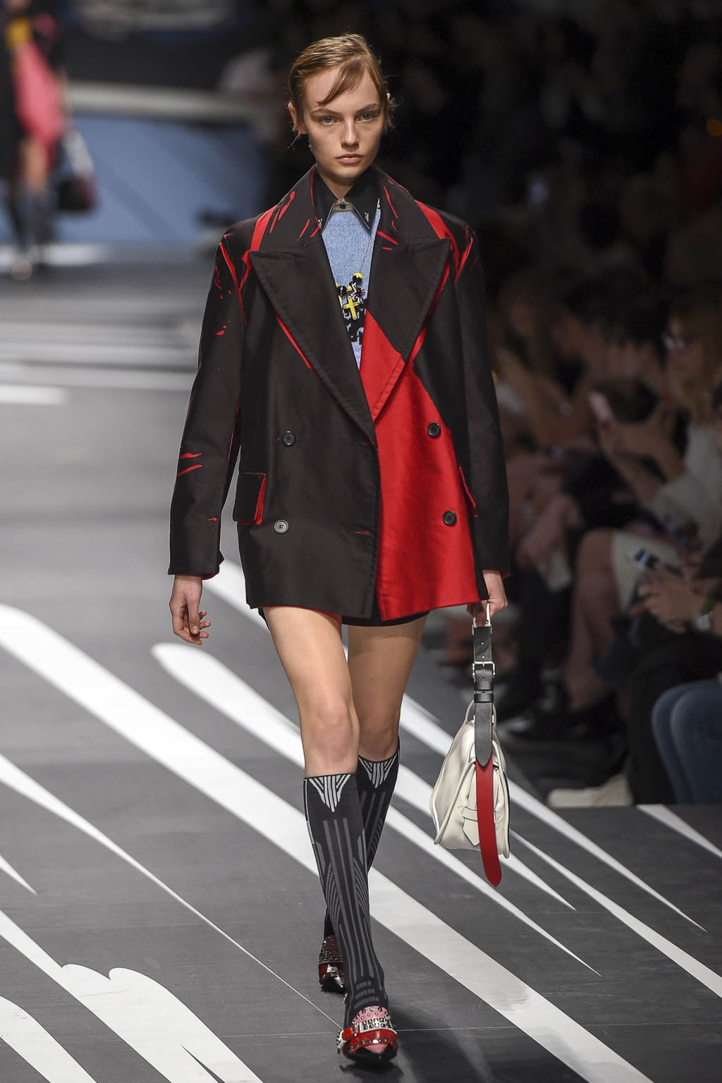 Fashion Week Milan Spring/Summer 2018 look 12 from the Prada collection womenswear