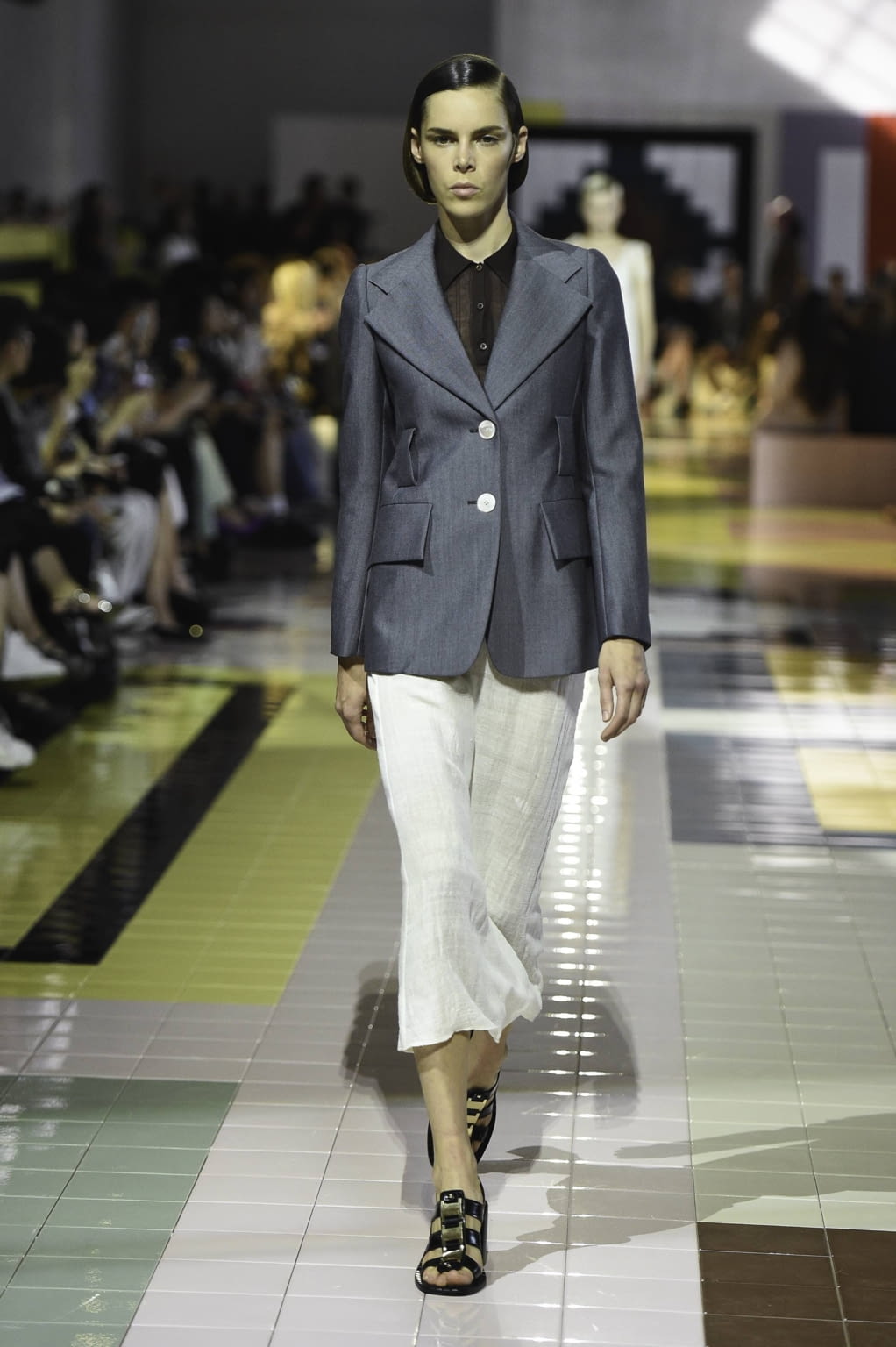 Fashion Week Milan Spring/Summer 2020 look 4 from the Prada collection womenswear