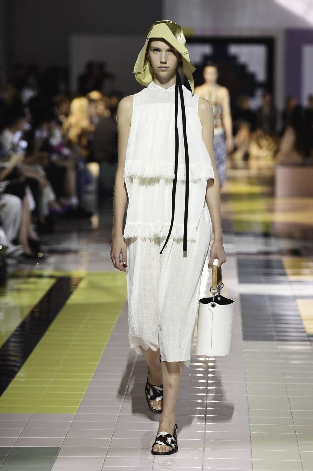 Fashion Week Milan Spring/Summer 2020 look 7 from the Prada collection womenswear