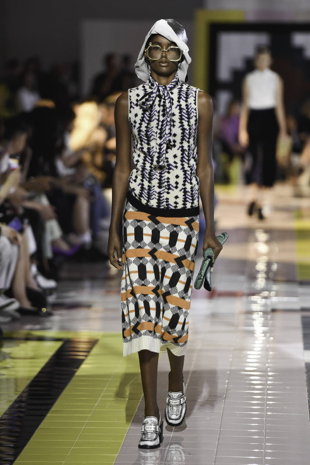 Fashion Week Milan Spring/Summer 2020 look 17 from the Prada collection womenswear