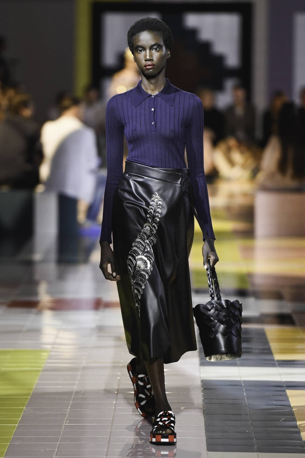Fashion Week Milan Spring/Summer 2020 look 46 from the Prada collection womenswear