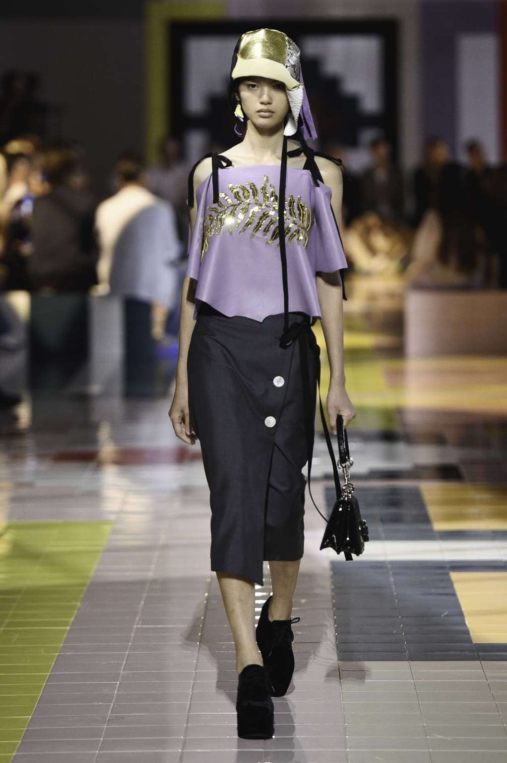 Fashion Week Milan Spring/Summer 2020 look 47 from the Prada collection womenswear