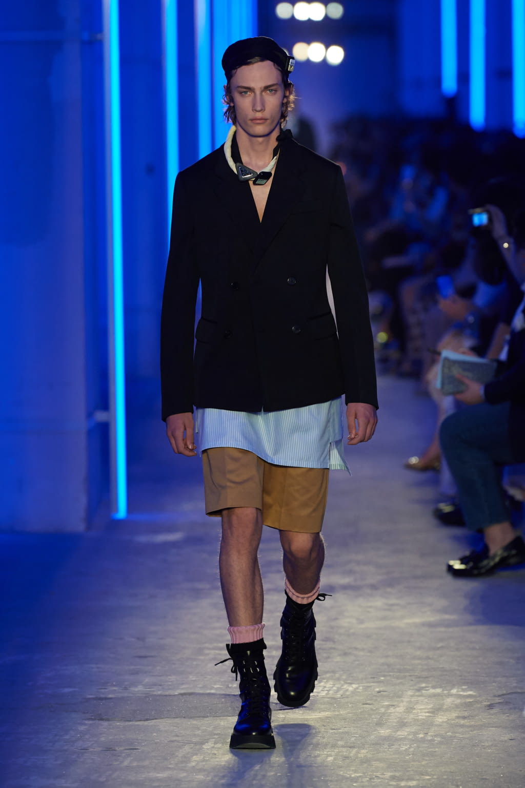 Fashion Week Milan Spring/Summer 2020 look 1 from the Prada collection menswear