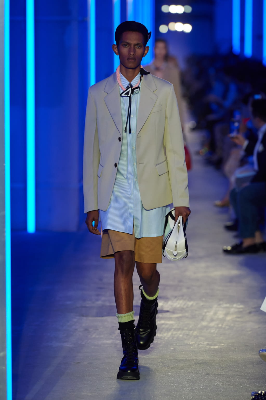 Fashion Week Milan Spring/Summer 2020 look 7 from the Prada collection 男装