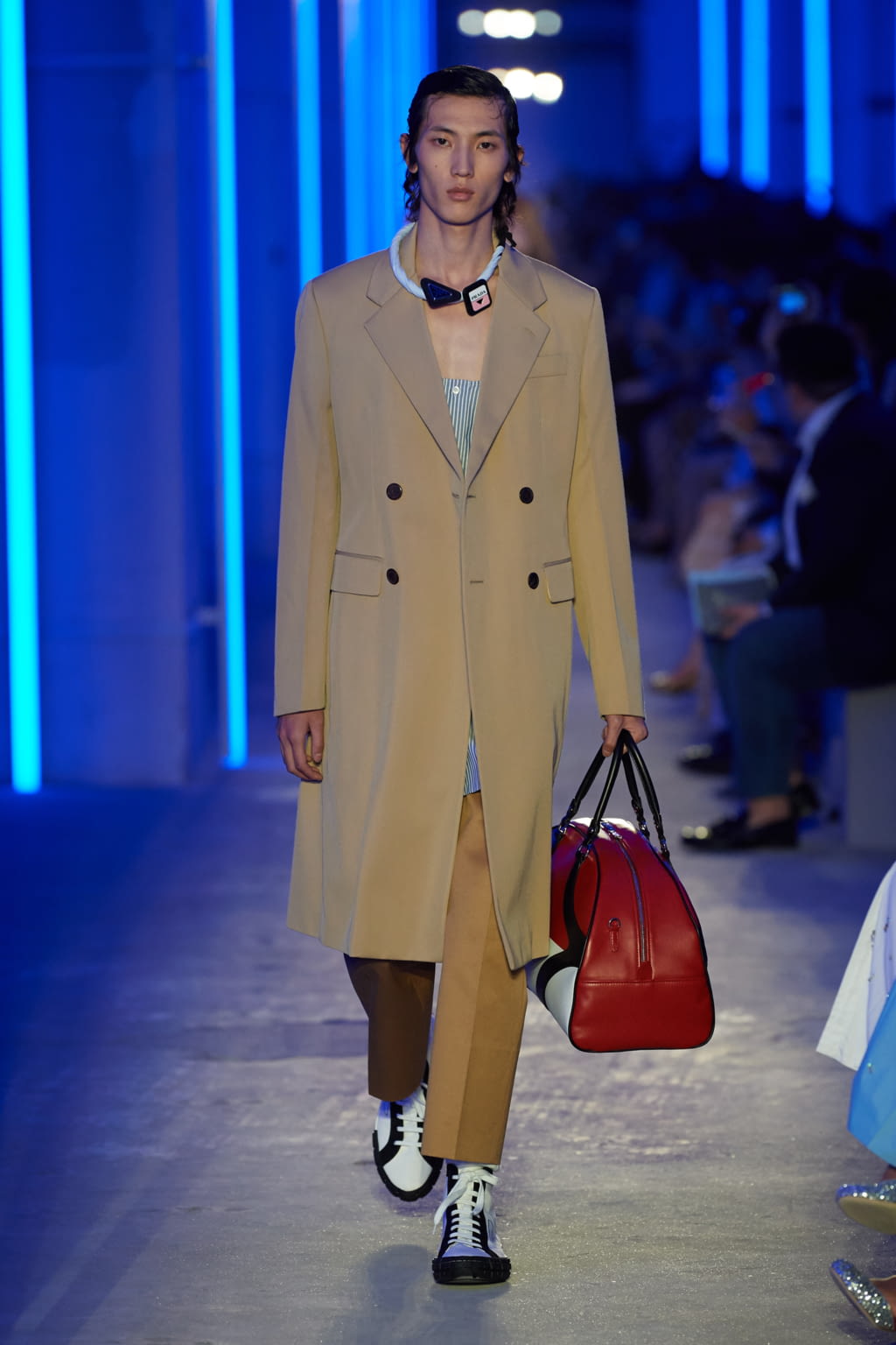 Fashion Week Milan Spring/Summer 2020 look 8 from the Prada collection 男装