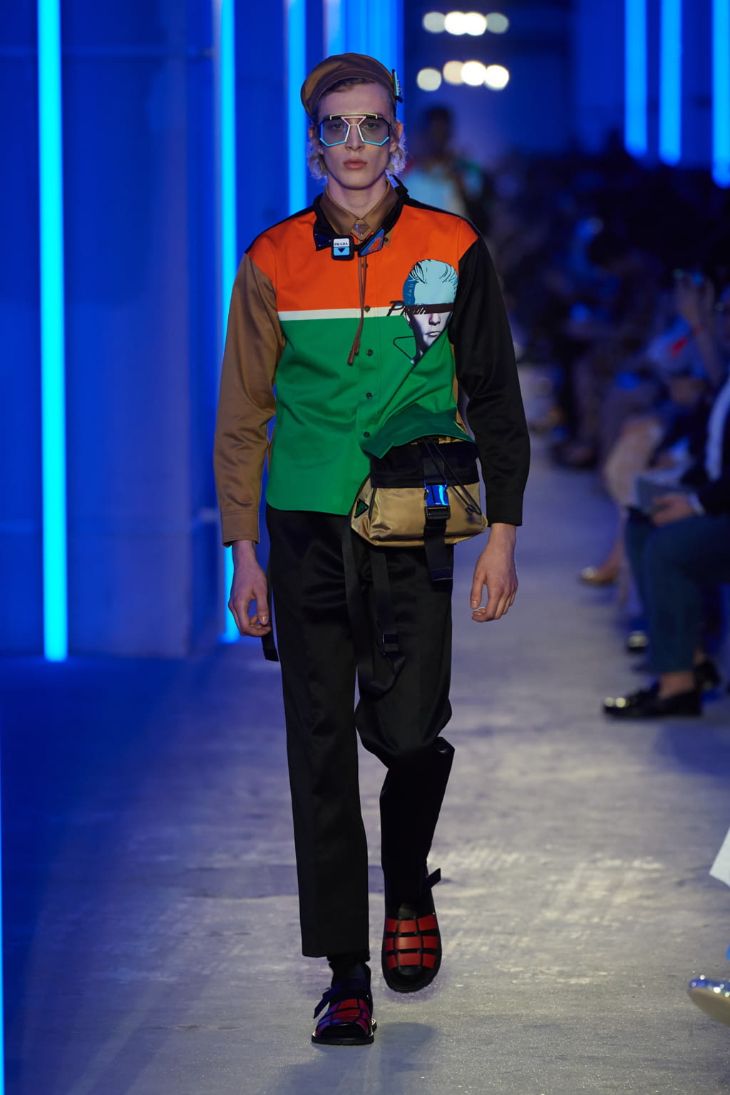 Fashion Week Milan Spring/Summer 2020 look 14 de la collection Prada menswear