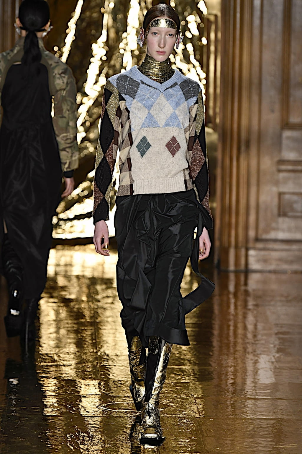 Fashion Week London Fall/Winter 2020 look 14 from the Preen by Thornton Bregazzi collection 女装