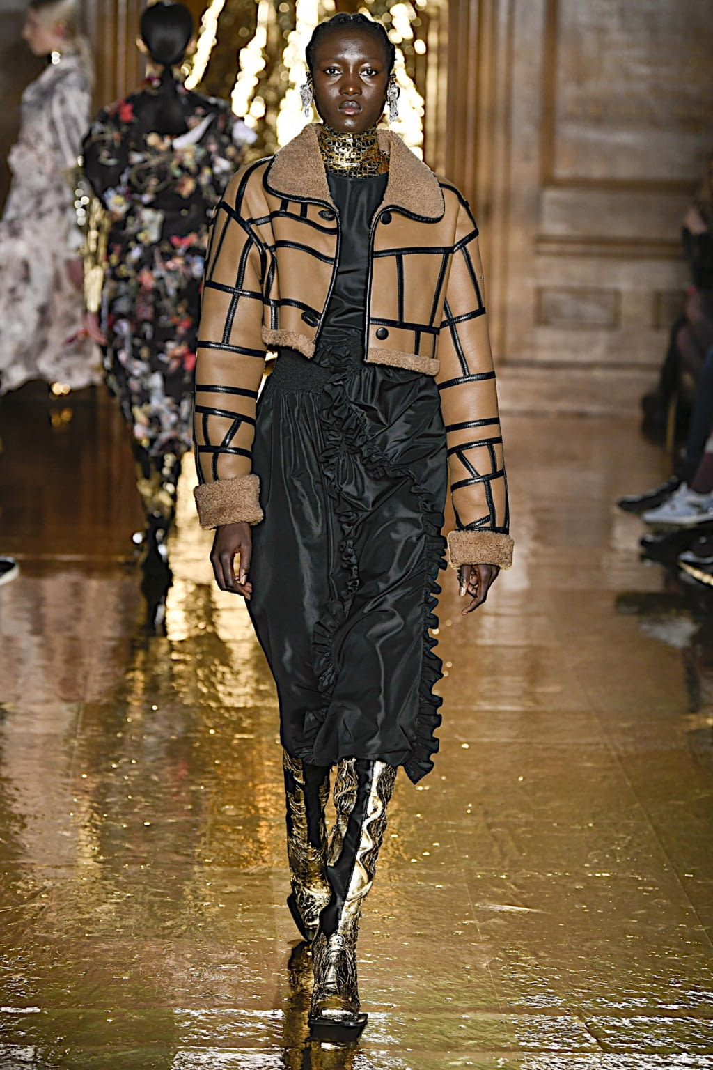 Fashion Week London Fall/Winter 2020 look 23 from the Preen by Thornton Bregazzi collection 女装