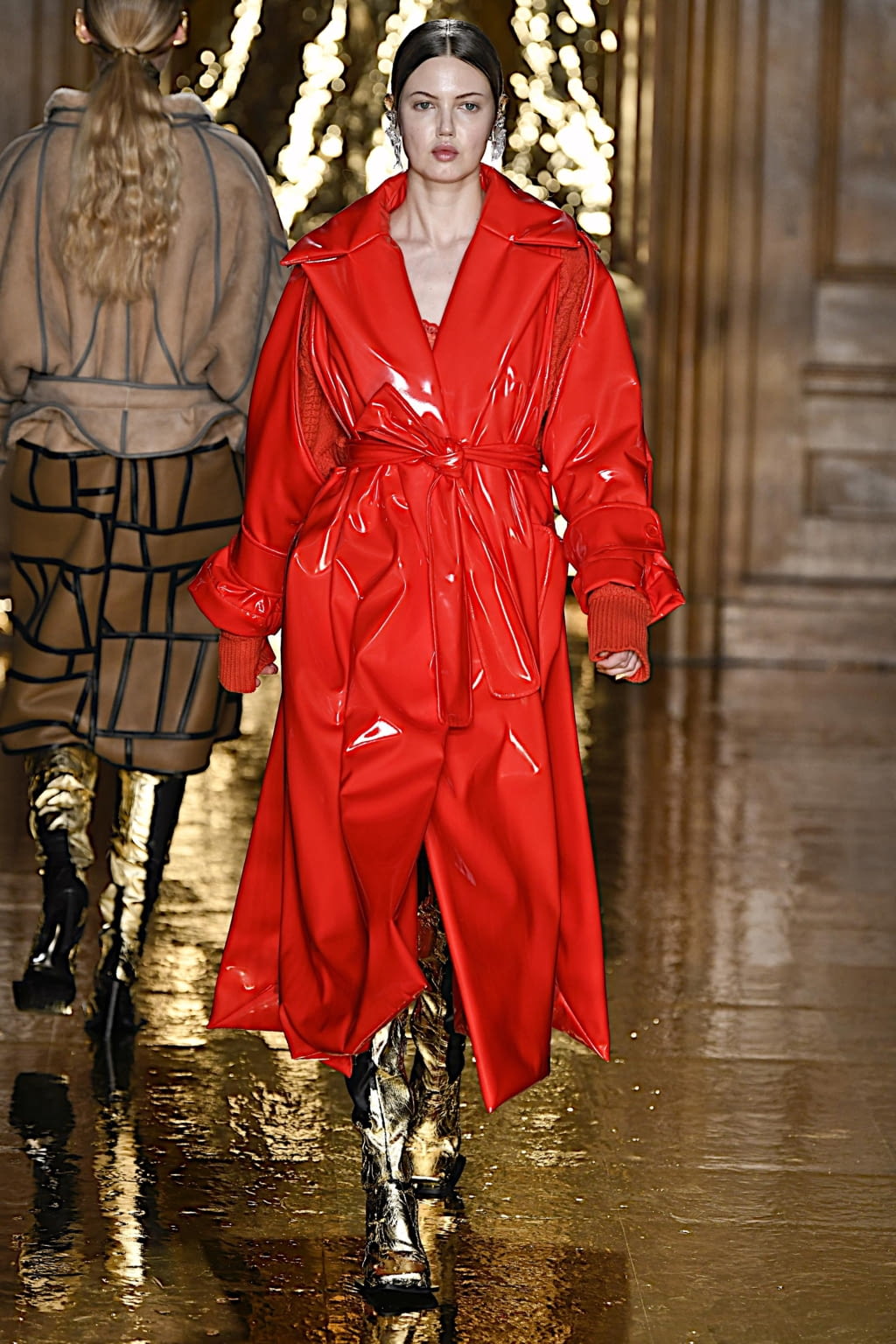 Fashion Week London Fall/Winter 2020 look 26 from the Preen by Thornton Bregazzi collection 女装