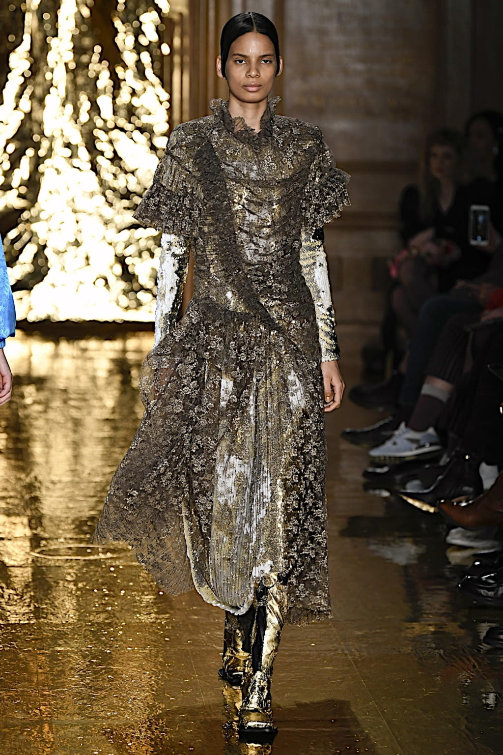 Fashion Week London Fall/Winter 2020 look 41 from the Preen by Thornton Bregazzi collection womenswear