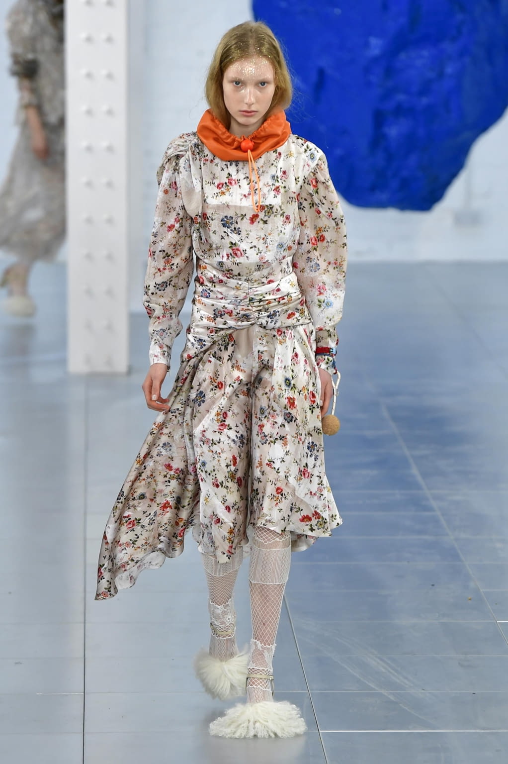 Fashion Week London Fall/Winter 2018 look 36 from the Preen by Thornton Bregazzi collection 女装