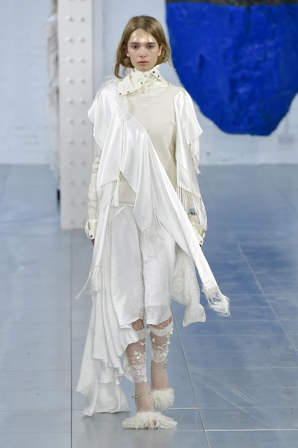 Fashion Week London Fall/Winter 2018 look 39 from the Preen by Thornton Bregazzi collection 女装