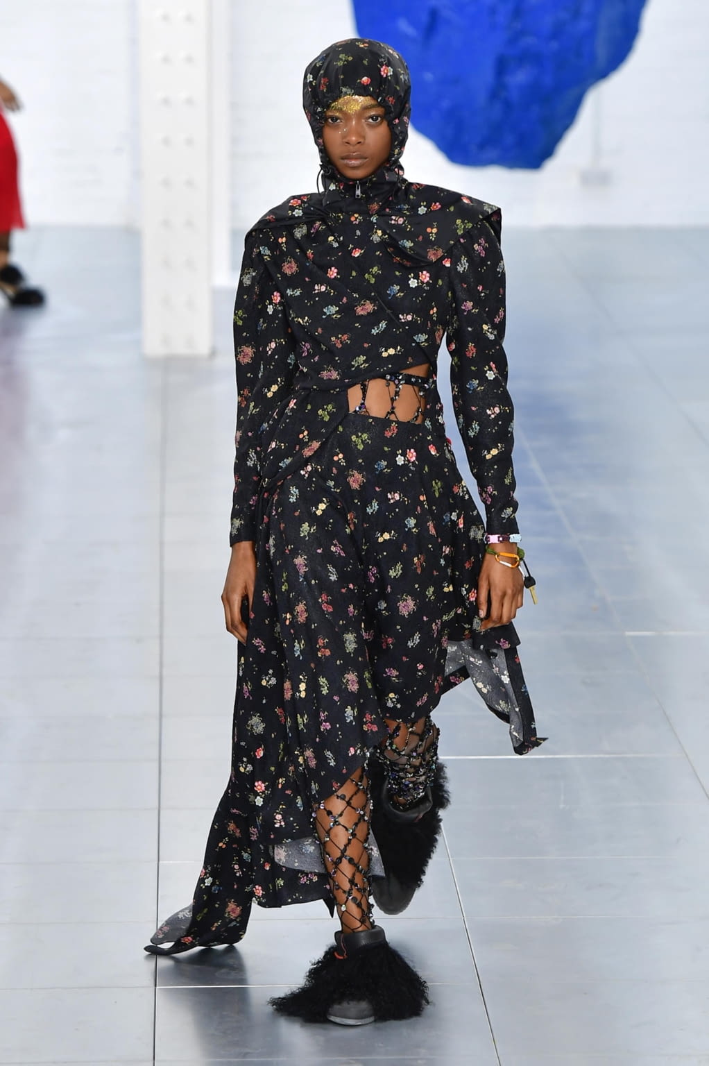 Fashion Week London Fall/Winter 2018 look 7 from the Preen by Thornton Bregazzi collection 女装