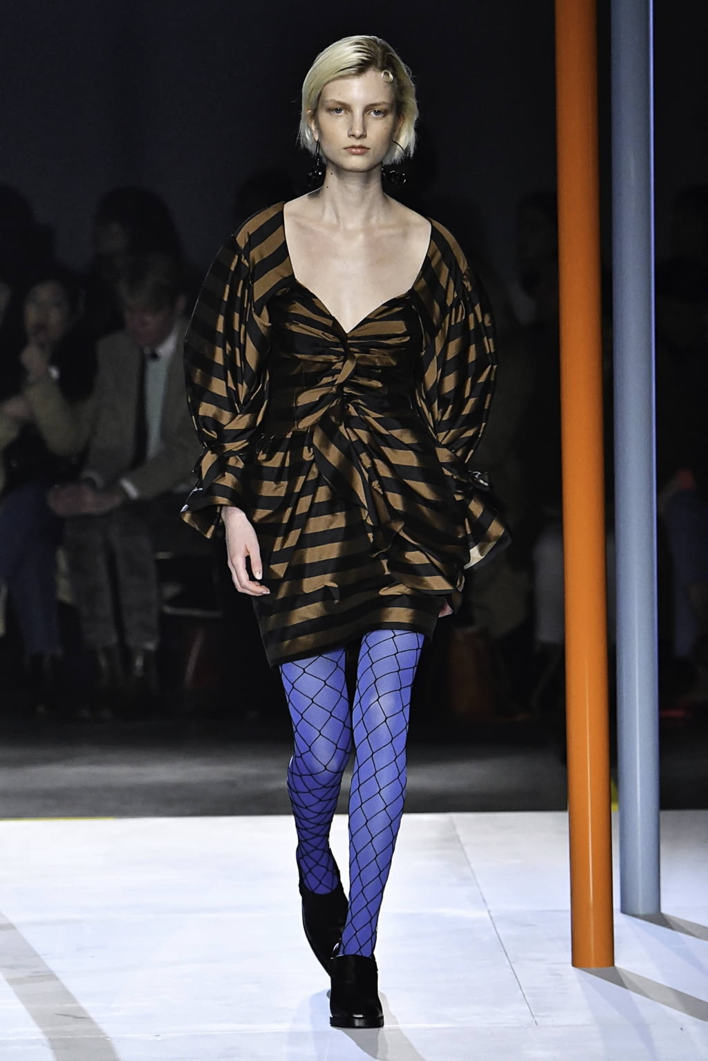Fashion Week London Fall/Winter 2019 look 6 from the Preen by Thornton Bregazzi collection womenswear