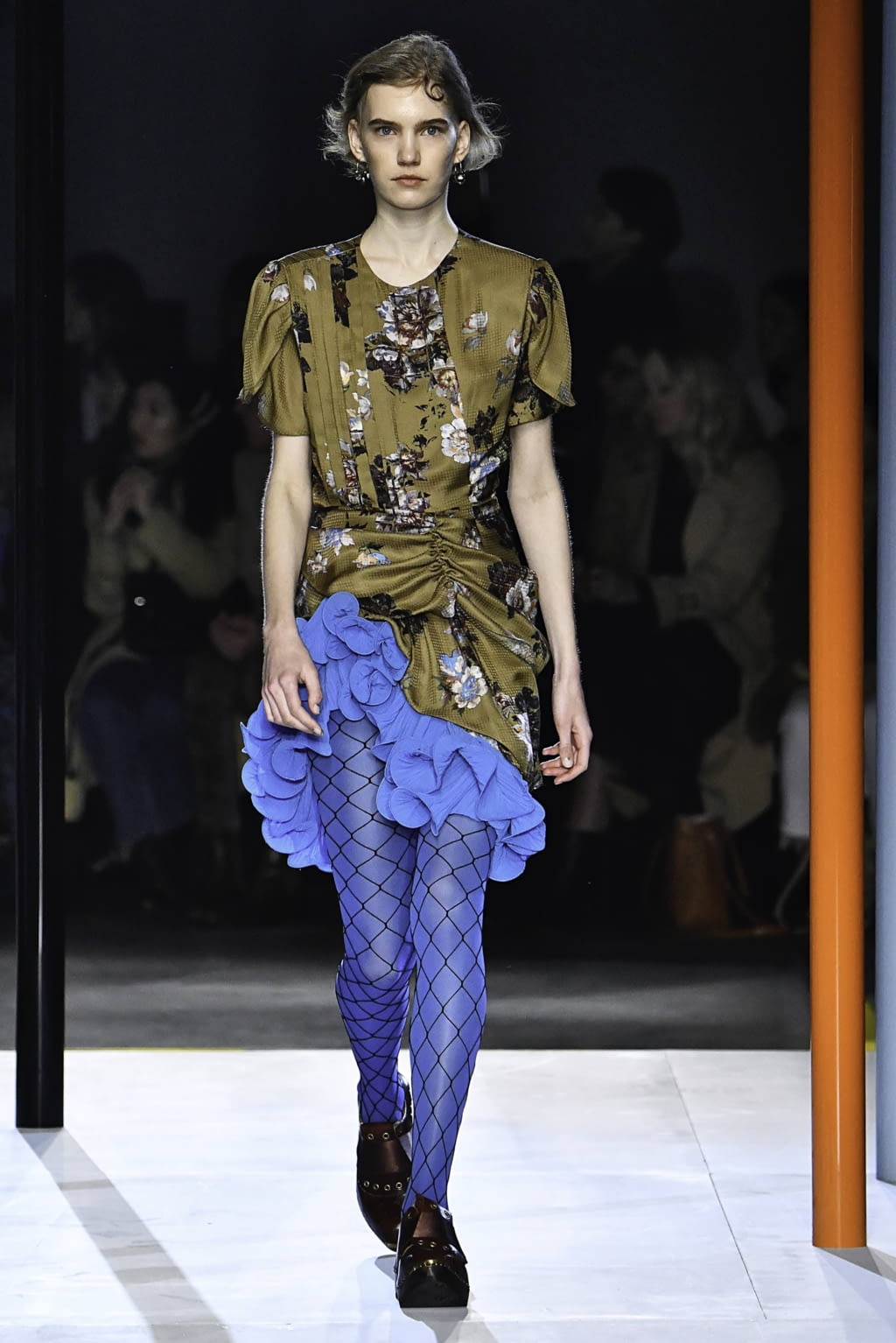Fashion Week London Fall/Winter 2019 look 16 from the Preen by Thornton Bregazzi collection womenswear