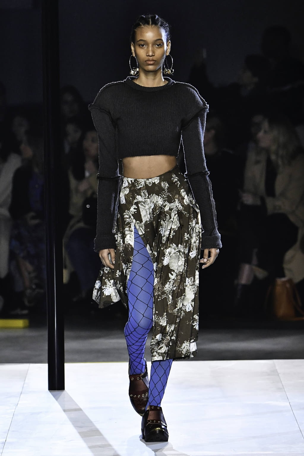 Fashion Week London Fall/Winter 2019 look 30 from the Preen by Thornton Bregazzi collection womenswear