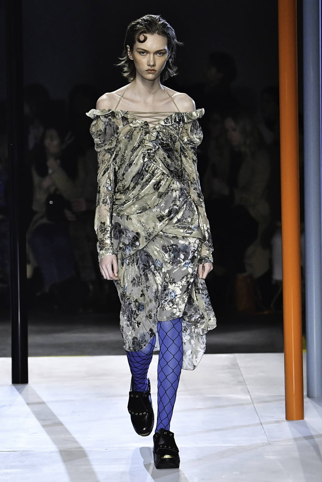 Fashion Week London Fall/Winter 2019 look 31 from the Preen by Thornton Bregazzi collection womenswear