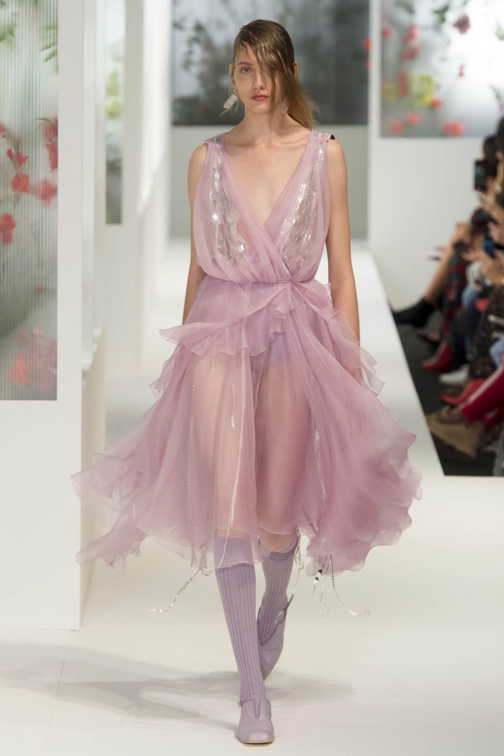 Fashion Week London Spring/Summer 2018 look 14 from the Preen by Thornton Bregazzi collection womenswear