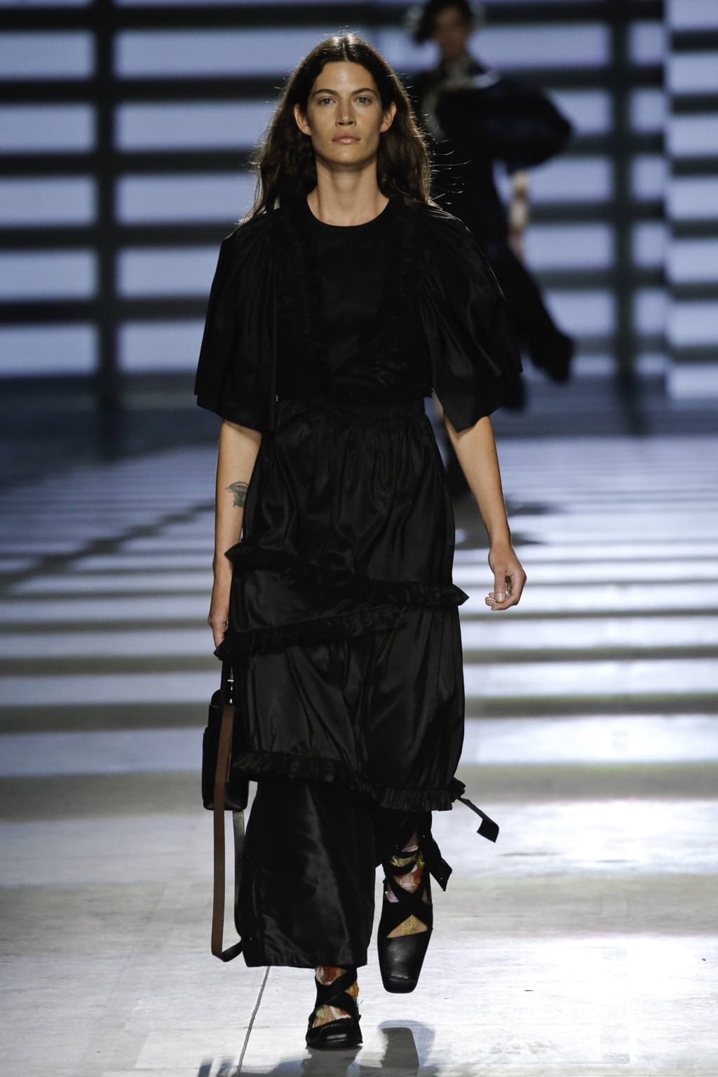 Fashion Week London Spring/Summer 2020 look 1 from the Preen by Thornton Bregazzi collection womenswear