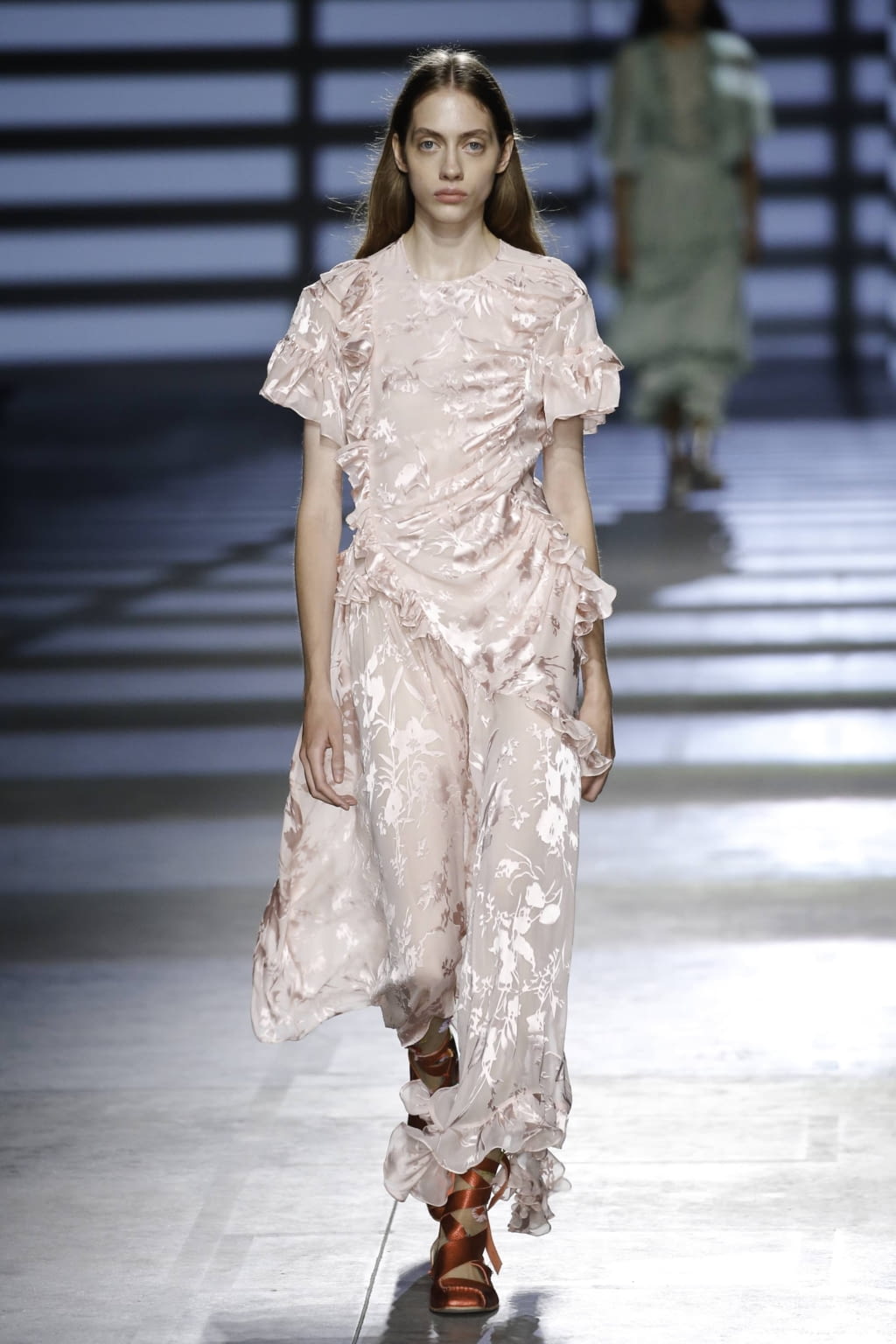 Fashion Week London Spring/Summer 2020 look 11 from the Preen by Thornton Bregazzi collection womenswear