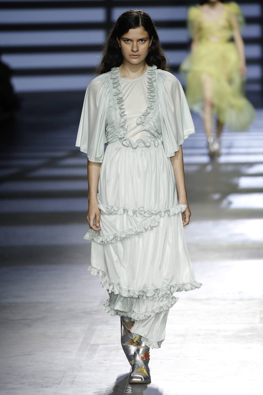 Fashion Week London Spring/Summer 2020 look 12 from the Preen by Thornton Bregazzi collection womenswear