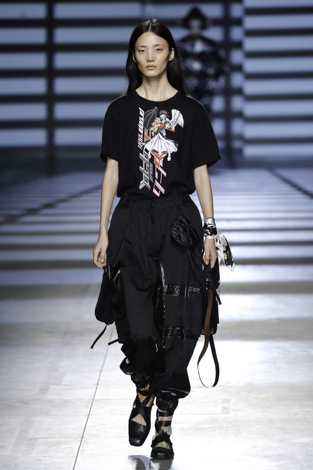 Fashion Week London Spring/Summer 2020 look 25 from the Preen by Thornton Bregazzi collection womenswear