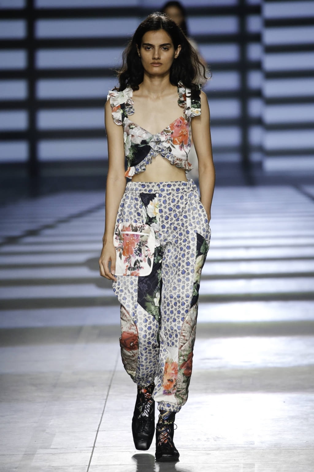 Fashion Week London Spring/Summer 2020 look 35 from the Preen by Thornton Bregazzi collection womenswear