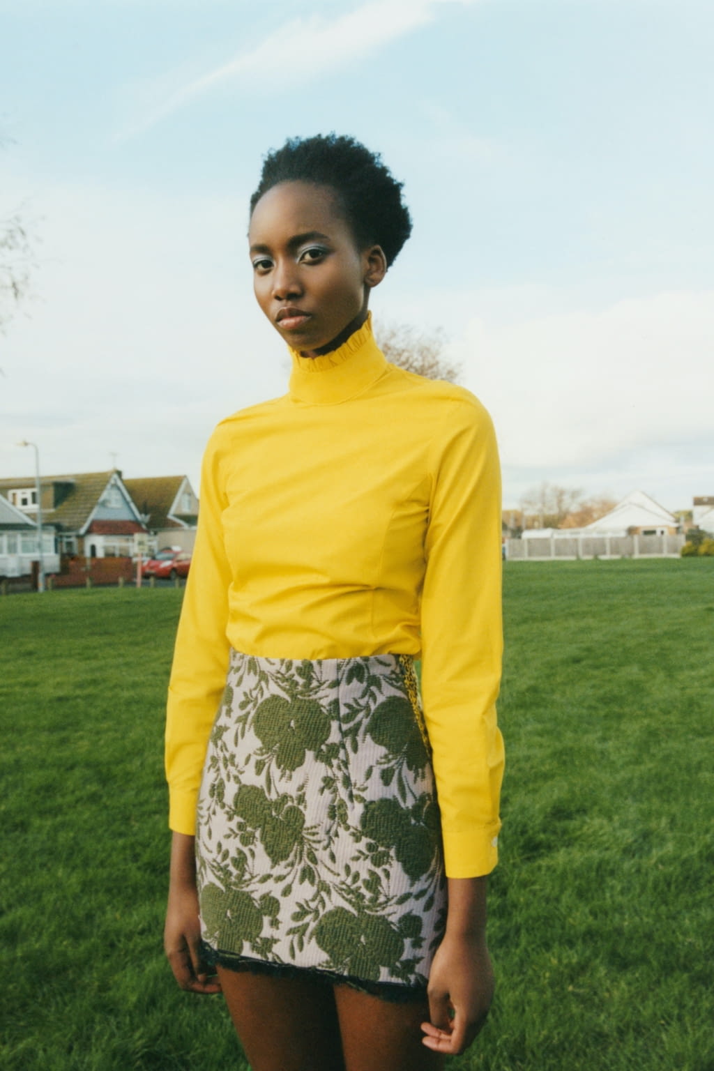 Fashion Week London Pre-Fall 2021 look 2 from the Preen by Thornton Bregazzi collection womenswear