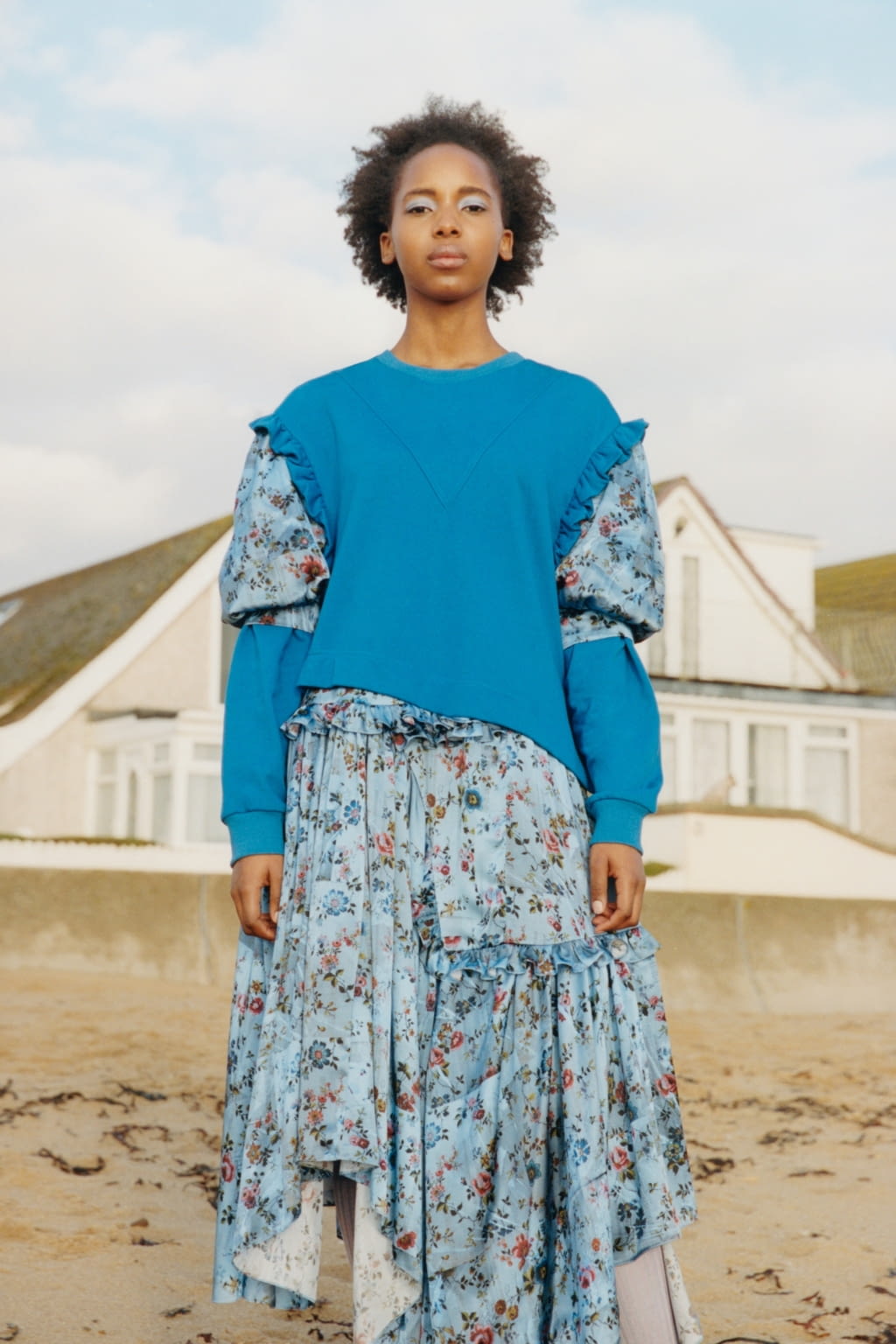 Fashion Week London Pre-Fall 2021 look 5 de la collection Preen by Thornton Bregazzi womenswear